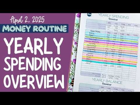 MONEY ROUTINE | Yearly Spending Overview