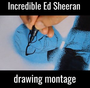 978K views · 10K reactions | The detail on this Ed Sheeran drawing is insane  | UNILAD Sound | Facebook