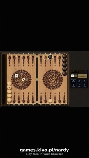 Backgammon online free: play in your browser, no download #Shorts