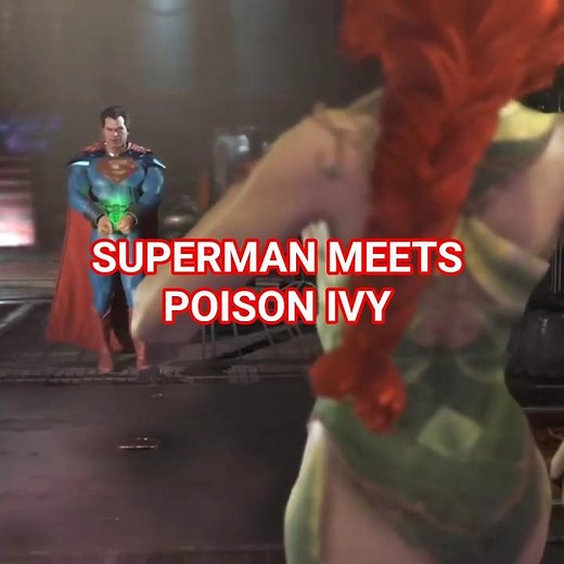 Injustice 2- Superman meets Poison Ivy #injustice2 #deadshot #justiceleague