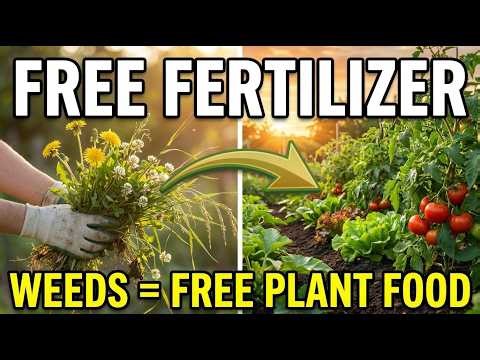 This Weed Fertilizer Trick Will Save You Hundreds on Garden Fertilizer!