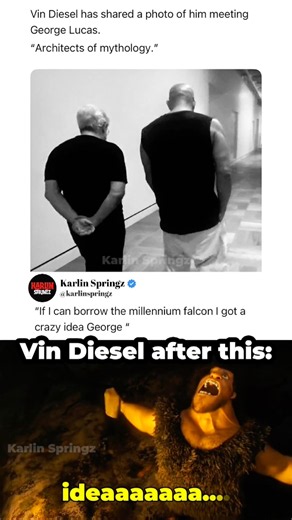 Vin Diesel Has a Crazy Idea 💀🚀 #memes