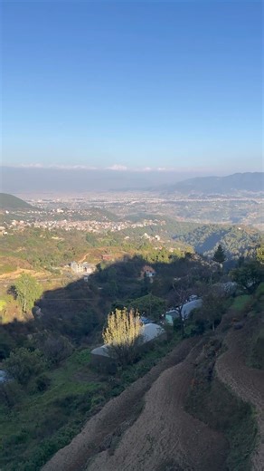 Himalayan Range and Kathmandu scenery