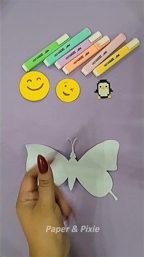 🦋 Let's Make a Moving Paper Butterfly!