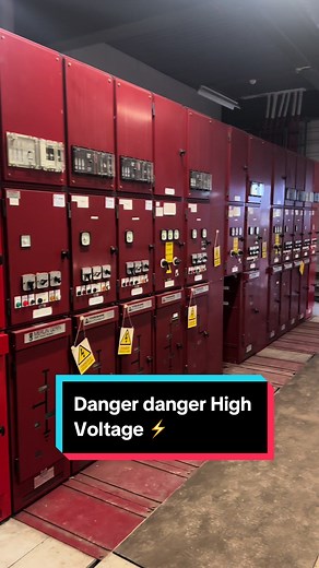 Inside a High Voltage Switch Room - Exploring Electrical Infrastructure