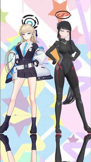 Rio & Toki ディスコティックナイト 【Blue Archive MMD】#bluearchivemmd #bluearchive