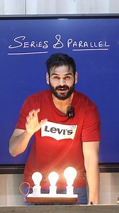 4.5K views · 3.9K reactions | How same bulbs act differently when connected in a series connection vs a parallel connection. . . . . . . . . . . #physics #seriesconnection #parallelconnection #circuits #electricity #education #learning #science #STEM #engineering #technology #innovation #electrician #DIY #tech #hobby #powerup #coaching #tutoring #studentlife #highschool #neverstoplearning #studytime #teacherappreciation | Theory of Physics | Facebook