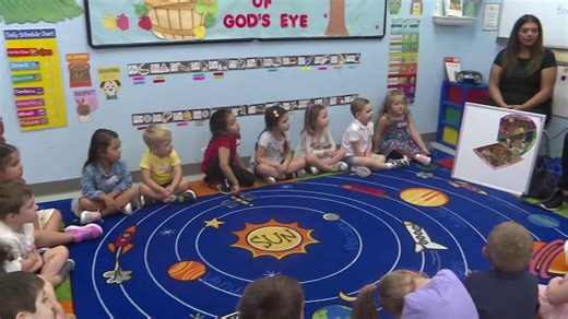 Peacemakers go into schools to teach students about conflict resolution