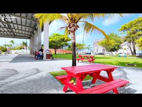 Barbados Culture Shock: "ALL the shops were CLOSED!" | Golden Square Freedom Park, Bridgetown