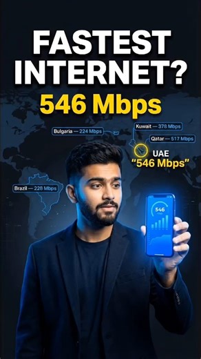 Which country has the fastest internet in the world?