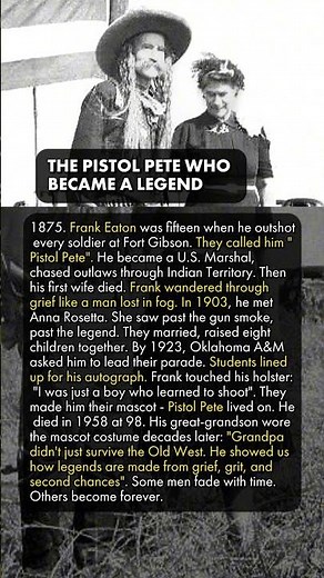 The Pistol Pete Who Became A Legend