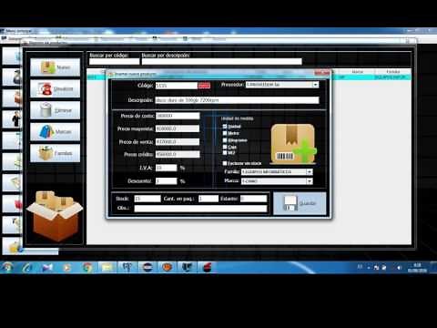 Descargar sistema de stock, facturación e inventarios hecho en java (Parte 1)