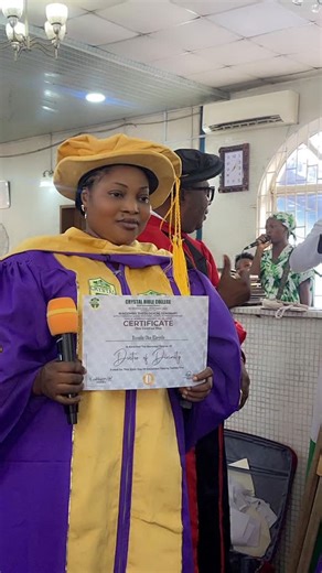 Busola Oke eleyele on Instagram: "I give God the glory and Adoration, he is worthy of my praises, he has been faithful and dependable. Thank you my Abba father, for this new one sir. Dear fans, friends and family, I present to you, the Latest Dr in town, Dr Busola Oke. Thank you Jesus. But please I am still a Queen nothing has changed"
