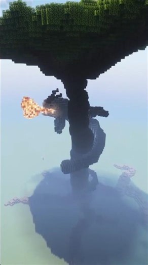 best Minecraft dragon build ever!!🐉🐉 #dragon #minecraft #build #building #shorts