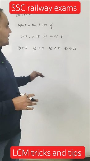 LCM of decimals#lcm#rrbntpc#rrbgroupd#mathstricks#mathshorts#shorts#maths#sscgd#mathematics#learn