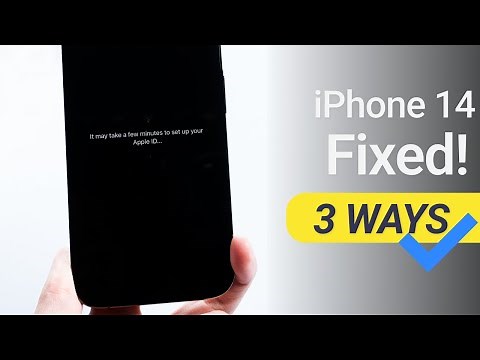 How to Fix Stuck on Setting up your Apple ID on iPhone 14/14 Plus/14 Pro/14 Pro Max