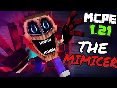 The Mimicer Mod 😳 | For Mcpe 1.21.44 - Horror Mod Minecraft Pe!