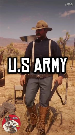 Spanish American War Uniform in Red Dead Online Gameplay