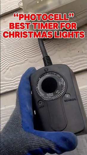 Photocell timers: The BEST timer for outdoor Christmas light