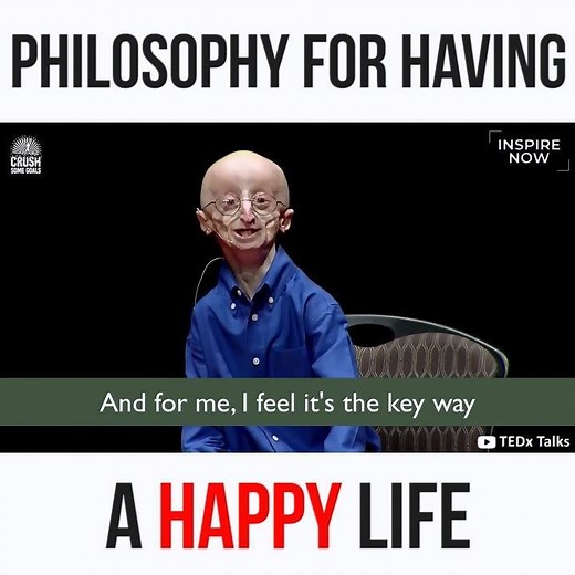 Sam Berns has a rare disease called Progeria but that doesn't stop him on sharing his wisdom, strategies, and philosophy for having a happy life. | Inspire Now