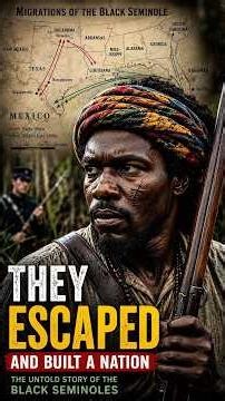 👉🏾 Escaped Slaves Fought The U.S. Army |#BlackHistory #BlackSeminoles #HiddenHistory