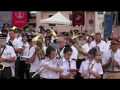 Concerto di bande musicali a Palazzo Canavese