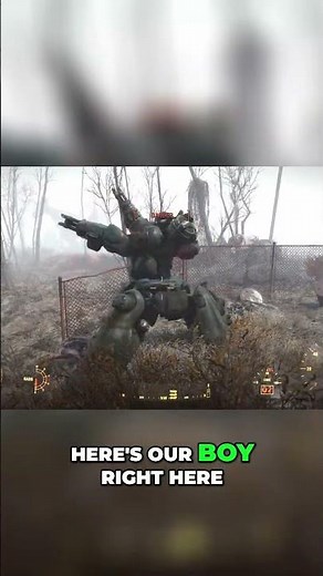 Fallout 4 : Sentry Bot vs Behemoth Epic Battle... #fallout4 #fallout #falloutlore #fallout4gameplay