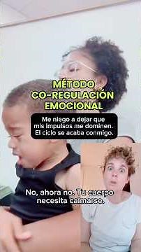 Método de co-regulación emocional #gestionemocional #psicologiainfantil #crianzarespetuosa #mama