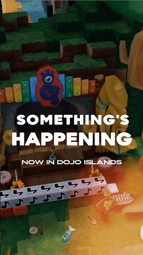 there are some new things appearing on Dojo Islands 👀 check in each week at the link in our bio 🏝️