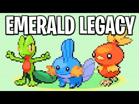 Playing Pokémon Emerald Legacy!