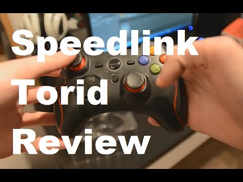 Speedlink Torid Gamepad, wireless controller review!