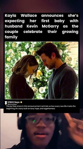 Kayla Wallace announcesshe's expecting her first baby with husband Kevin McGarry as the couple
