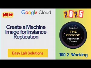 Create a Machine Image for Instance Replication #qwiklabs #arcade