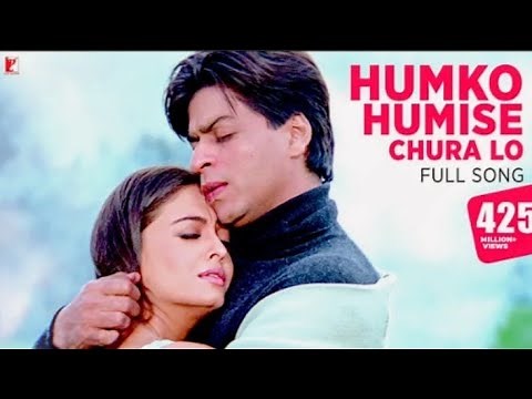 Humko Humise Chura Lo Song | Mohabbatein Movie | Shah Rukh Khan, Aishwarya Rai | Lata Mangeshkar,