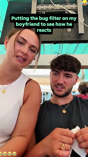 Bug filter prank😂😂😂 #funny #funnyprank #funnyvideo #fyp #usa