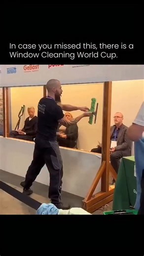 @visionwality | In a world full of niche competitions, the Window Cleaning World Cup stands tall — or at least, as tall as the buildings its contestants... | Instagram