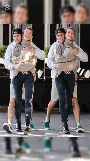 Justin Bieber and his wife Hailey Bieber ❤️#youtubeshorts #fashion #justinbieber #singer