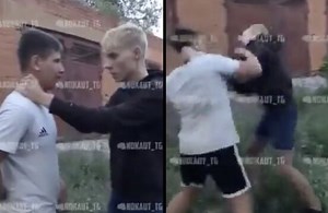 Waiting For The Right Moment: Dude Had Enough & Knocks Out His Bully!