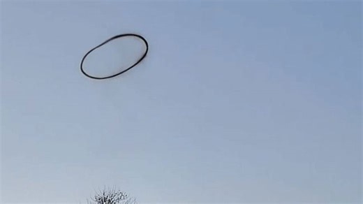 Man Spots Unidentified Black Ring in Sky and Says He's 'Never Seen Anything Like It'