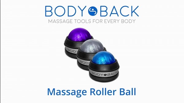 Body Back Manual Massage Roller Ball | Deep Tissue Roller & Lacrosse Ball - Hand Held Massager for Sore Muscles & Joint Pain | 360 Degree Mobility Therapy Ball | Ideal for Athletes & Fitness Recovery