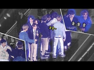 무대에서 TXT와 만난 BTS : BTS meet TXT on stage: friendship 세븐틴 Seventeen, 아스트로 ASTRO : fancam ending
