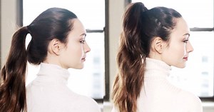 10K views · 113 reactions | Take your ponytail from thin and limp to...
