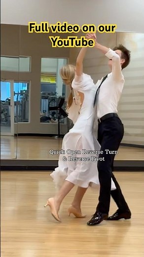 Full video on our YouTube❤️ Learn this Quickstep routine step by step! #ballroomdance#ballroom#art