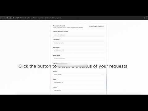 Document Request Tutorial