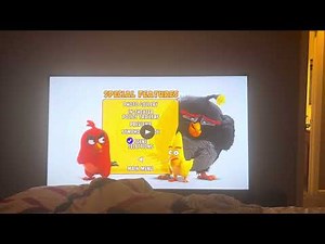 The angry birds movie (2016) dvd menu walkthrough