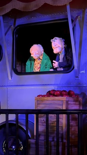 What's all the commotion about 👀 Statler and Waldorf have a new home at Hollywood Studios 🎢