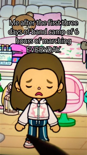 Yes. I am suffering from severe sunburns. #toca #tocaboca #band #fedup #tired