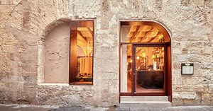 mallorca's hotel nobis palma preserves historic stone with steel interventions