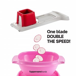 The ultimate multitasker that can be used for all kinds of dishes - from starters to dessert, Speedy Mando helps save time and make prep easy! #sliceit #prepeasy #foodninja #Tupperware #TupperwareBrandsMalaysia #MyTuppLife | Tupperware Malaysia