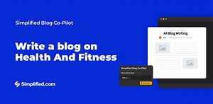 Can Free AI blog writer Help You Create Health and Fitness Blogs?